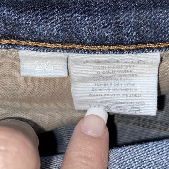 J BRAND Skinny Leg Dark Vintage Ankle Jeans SZ 26 - Picture 2 of 6